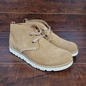 Birkenstock Harris Tan Leather Chukka Ankle Desert Boot Size 41 US Mens 8-8.5